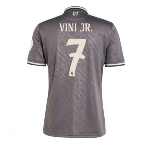 Real Madrid Vinicius Junior #7 Replika Tredjetrøje 2024-25 Kortærmet